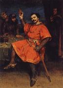 Gustave Courbet Louis Gueymard as Robert le Diable oil painting